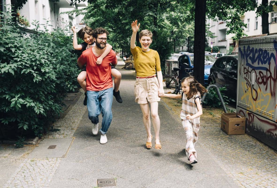 Gelukkige familie