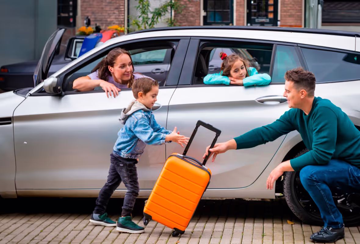Gezin op vakantie met Reis- en Annuleringsverzekering