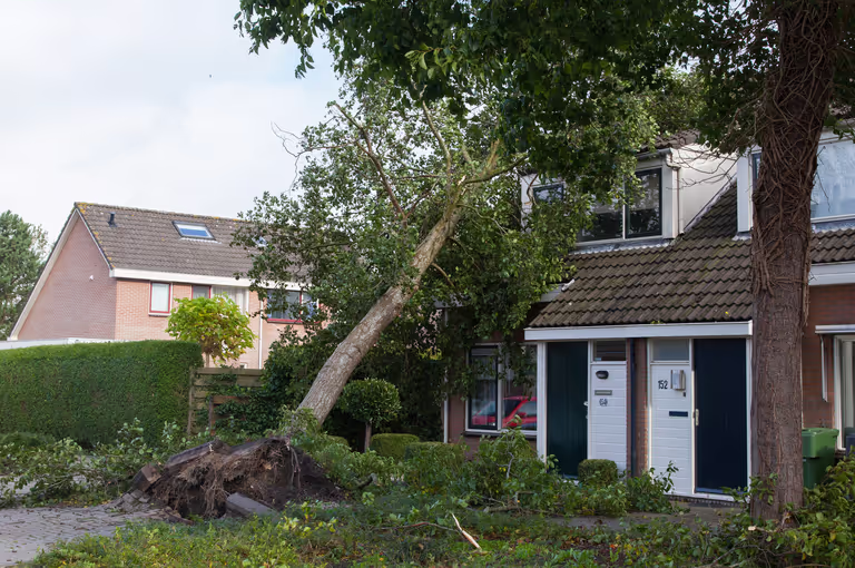 Stormschade huis